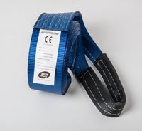 Three(3) 3" 6.5 T Tow Blue Strap 20 ft winch sling off road UTV snatch recovery