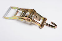 4x Ratchet Snap Handle 2" J Hook Truck Tie Down f Race Hauler Tow Dolly Strap