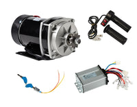 500W 24V ZXF Gear motor+Reverse controller+keylock+Throttle 3 speed