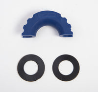 8x D-Ring Dark Blue Bow Shackle Isolator Jeep Towing Off Road 3/4" SILENCER