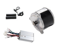 Electric Kart Motor Overvolt Kit Currie 48V 900W w Controller and Twist Throttle