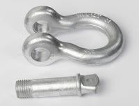 10x Bow Shackles 1 1/4" w Screw Clevis Pin Rigging Lift Crane 12Ton 26400lb WLL