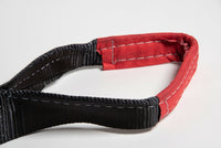 4x  Black 3x30 3" 20000lbs 9Ton Tow Strap 30ft winch tree off-road snatch Jeep