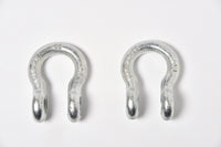 2x 1/2" Bow Shackle Galvanized w Clevis Screw Pin Anchor 2 TON 4400 lbs capacity