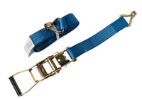 2x Ratchet Strap Tie Down J Hook Cargo 27 ft 2" 11000lbs 5T Heavy Duty RV 2x27