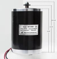 1000 W 48 V motor+Reverse speed controller+keylock+Charger+Throttle w Rev switch