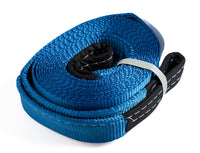 Tow Strap 20ft Snow Rescue 3x20 3" 20000 lbs 9Ton w 2x 7/8 Bow Shackles