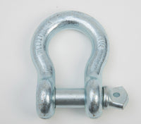 4x Bow Shackles 1 1/4" w Screw Clevis Pin Rigging Lift Crane 12Ton 26400lb WLL