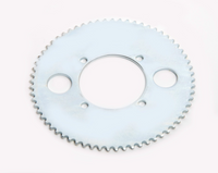 #25 65T 4hole Sprocket chain drive gear f rear wheel GoKart Scooter w 13/16" hub