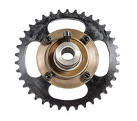 Sprocket drive gear chain wheel #428 38T 4 hole Free ratchet Hub 1-1/16" adapter