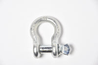 2x 1/2" Bow Shackle D-Ring w Clevis Screw Pin Anchor 2 TON 4400 lbs capacity
