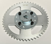 Sprocket #40/41/420 Chain 48T 8 Holes Hub 5/8 f GoKart Minibike ebike Buggie DIY