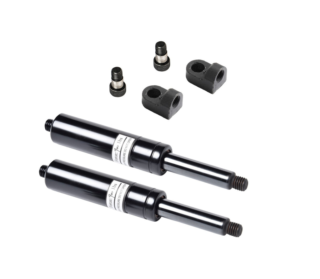 2x 900lbs Lambo door shock f vertical hinge lamborghini w L fitting & Bolt