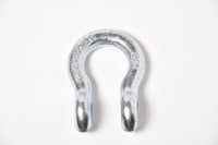 5/8" Lift Tow Bow Shackle D-Ring w 3/4" Clevis Screw Pin WLL 3.25 TON Galv-Blue