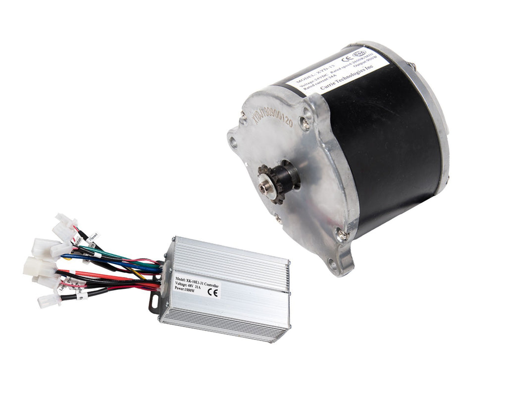 Electric Kart Motor Overvolt Kit Currie 48V 900W w Controller