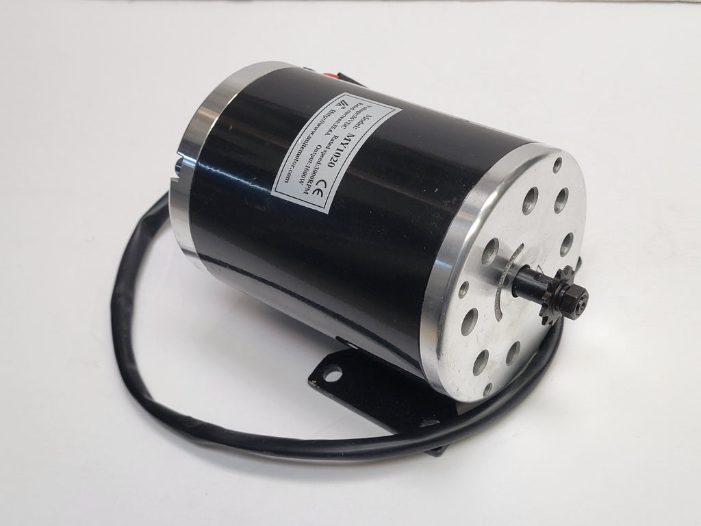 Openbox Electric motor w Base 35.6A 1000W 36V #25 sprocket MY1020 scooter GoKart