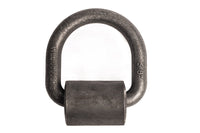 4x D Ring Weld On Tie Down 5/8" Flatbed Truck Trailer Chain Ratchet Strap Cargo