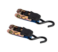 8 pack Ratchet Tie-Down Straps 1"x15' Blue f Motorcycle Kayak 1x15 1500lbs 680Kg