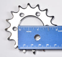 #410 1/2" Pitch 16T Sprocket 6 hole fix Drive w keyed Axle Shaft Hub Adapter DIY