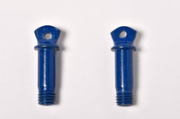 4x 1/2" Bow Shackle Blue w Clevis Screw Pin Anchor 2 TON 4400 lbs capacity