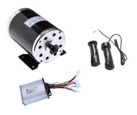 Motor 1000 W 48V w mounting base DC electric Speed Controller and Twist Throttle