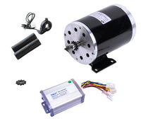 Electric motor w base+Speed control+Thumb Throttle #35 800W 36V ZY1020 f GoKart