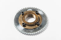 #25 55T 4 hole Sprocket chain drive gear f rear wheel GoKart Scooter 1-1/16 hub