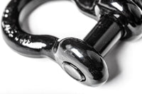 x10 OPEN BOX 5/8" Black Bow Shackle s D-Ring w3/4" Clevis Screw Pin WLL 7000 lbs