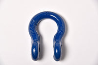 4x 1/2" Bow Shackle Blue w Clevis Screw Pin Anchor 2 TON 4400 lbs capacity