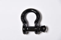 10x 1/2" Black Bow Shackle w Clevis Screw Pin Anchor 2 TON 4400 lbs capacity