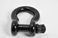 4x BLACK 3/4" Bow Shackles D Ring Screw Pin Jeep CJ Off-Road Anchor Bow 4 3/4TON