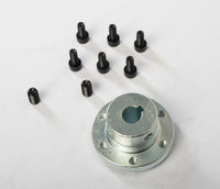 10xAxle Shaft Keyed Hub 1/2" Adapter for 6 hole fix Drive chain Sprocket wheel