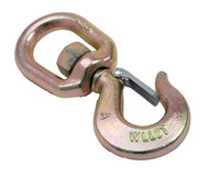 Swivel Eye Hook 2 Ton Hoist Lifting Rigging G70 w Latch 5/8" Alloy Steel Crane