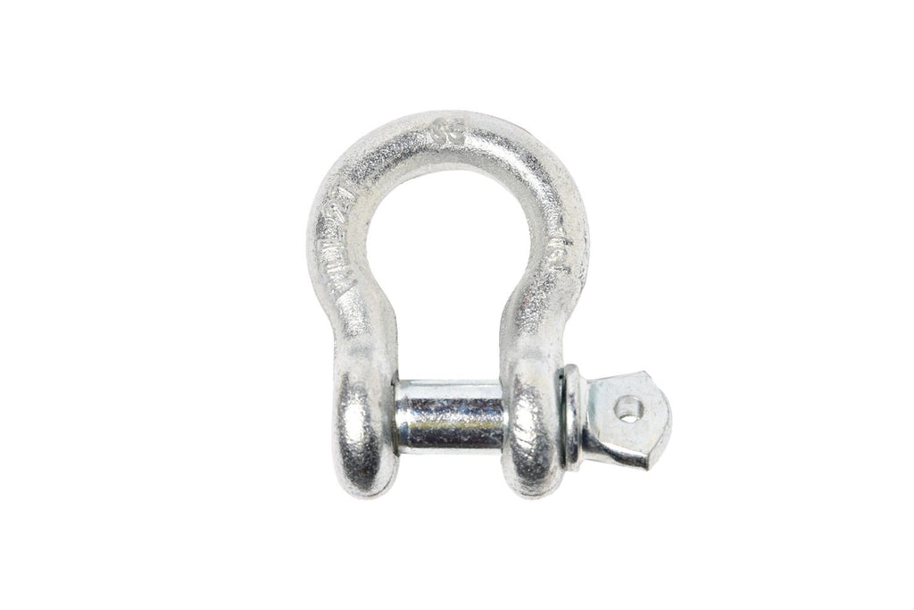 2x 1/2" Bow Shackle Galvanized w Clevis Screw Pin Anchor 2 TON 4400 lbs capacity