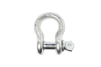 2x 1/2" Bow Shackle Galvanized w Clevis Screw Pin Anchor 2 TON 4400 lbs capacity