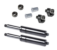 2x Lambo Door Gas Shock M12 1000 LBS 7.5" length w L-Fitting, Bearing, Bushing