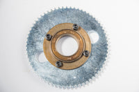 #25 65T 4hole Sprocket chain drive gear f rear wheel GoKart Scooter w 13/16" hub