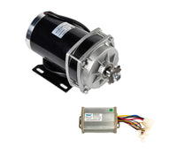 Electric Geared Motor w Controller 1000 Watt 48 Volt 6:1 Quad Trike Go-Kart DIY