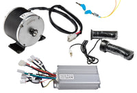 Electric Kart Motor Overvolt Kit Currie base 48V 900W Reverse Controller Throttl