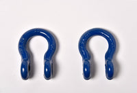 4x 1/2" Bow Shackle Blue w Clevis Screw Pin Anchor 2 TON 4400 lbs capacity