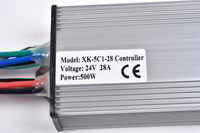 500 W 24 V DC electric Kart motor kit w base+speed control+Foot Throttle+keylock