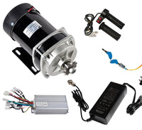 650W 36V ZXF Gear motor+controller+keylock+Charger+Throttle w switch