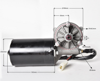 Electric Worm Motor gear 12V 100W DC Left side Reversible 35 50 RPM High Torque