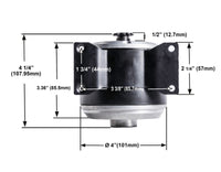Electric Motor Kit Cart Over Volt 500 Watt 36V  Currie XYD-6B2 + Controller Ind