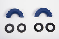 2x Bow Shackles 3/4"+Blue Plastic Anti Noise Vibration Protector Screw Pin 4.75T