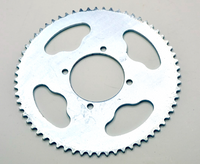 Sprocket Chain Drive 64T T8F 8mm w Axle Shaft Hub Free Wheel 13/16" Adapter