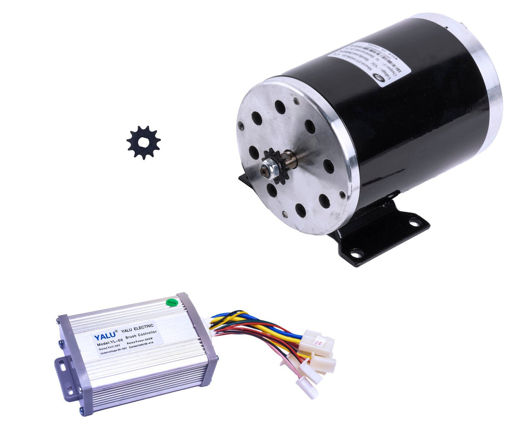 size 35 Sprocket Electric Motor w Bracket Go Kart Speed control ZY1020 800W 36V