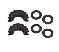 Pair 3/4" Bow Shackle BLACK Pin 10500 LB Plastic vibration for Jeep CJ