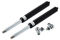 Pair lambo door shocks 11" 750 lbs w end fittings ball joints Mustang 94-04