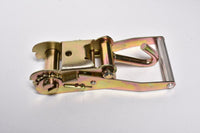 4x Ratchet Snap Handle 2" J Hook Truck Tie Down f Race Hauler Tow Dolly Strap